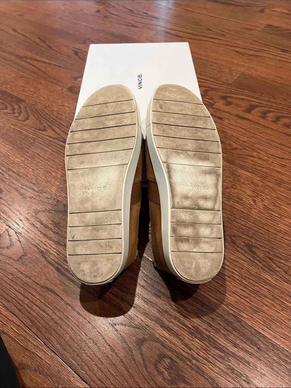 Vince “Blair” shearling and suede slip on sneaker size 8.5M